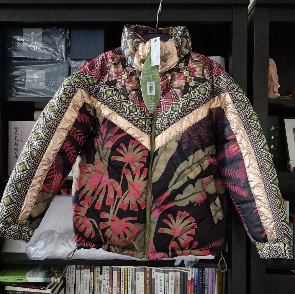 FARM Rio reversible puffer jacket coat